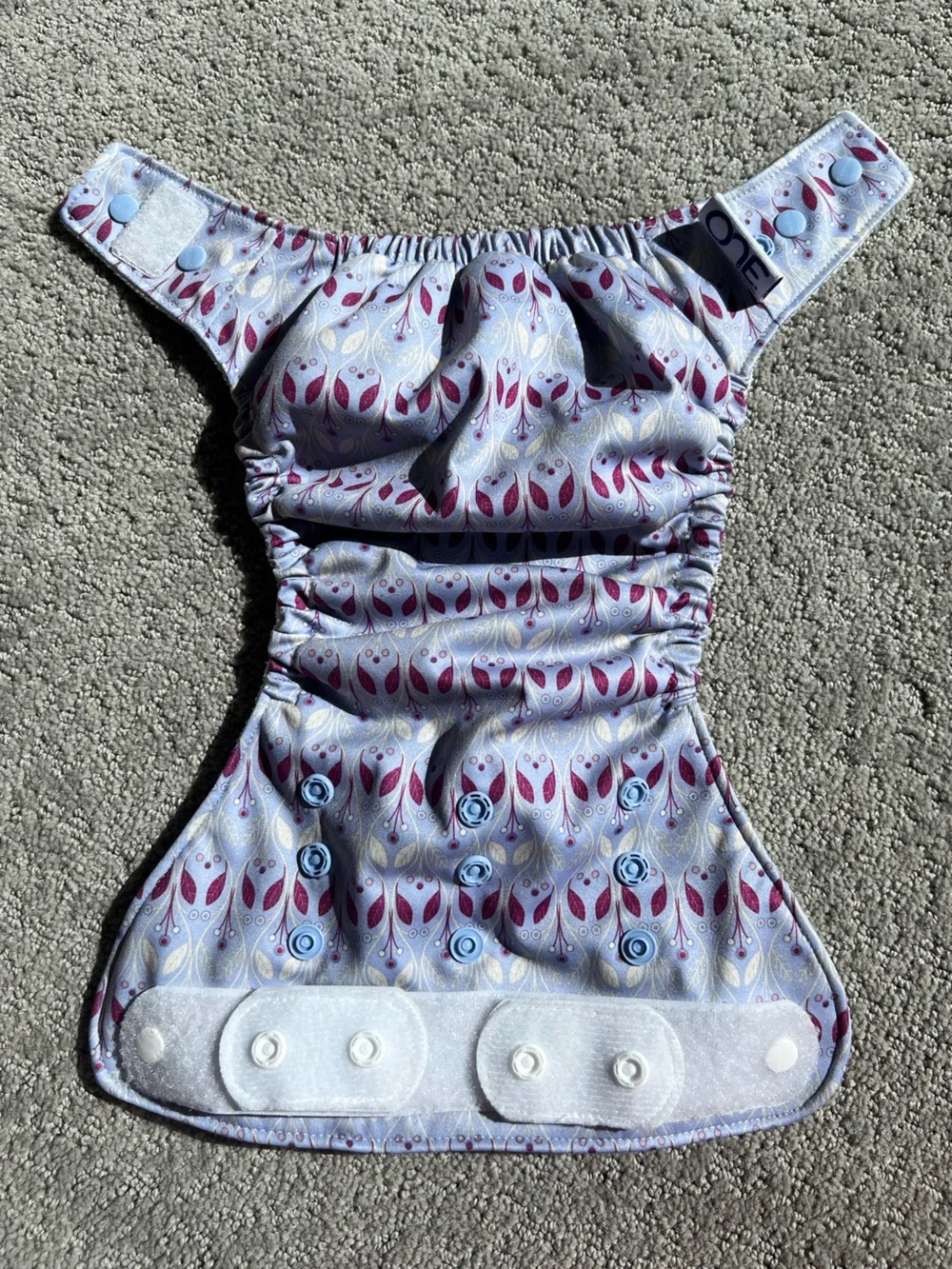 Grovia O.N.E. Cloth Diaper Re-usable - Waverly - Picture 5 of 7